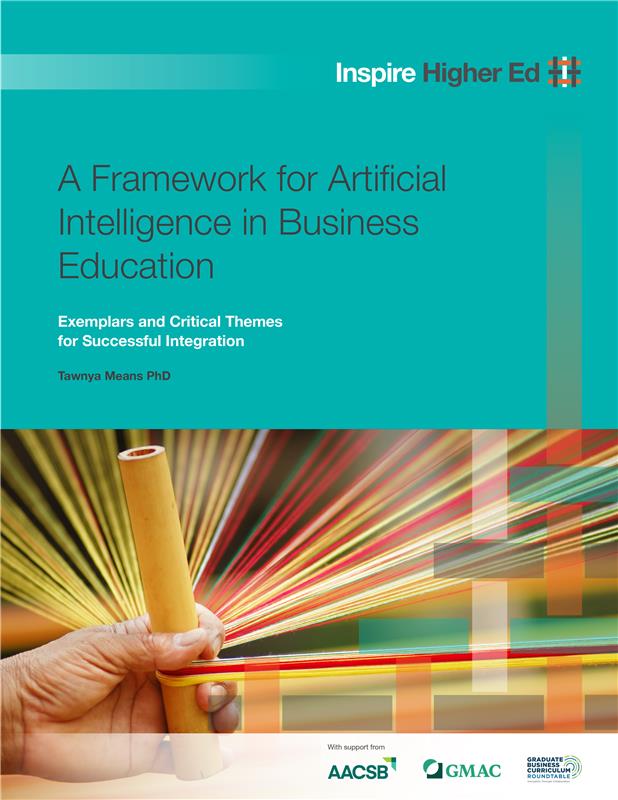 Cover image for "A Framework for Artificial Intelligence in Business Education: Exemplars and Critical Themes for Successful Integration"